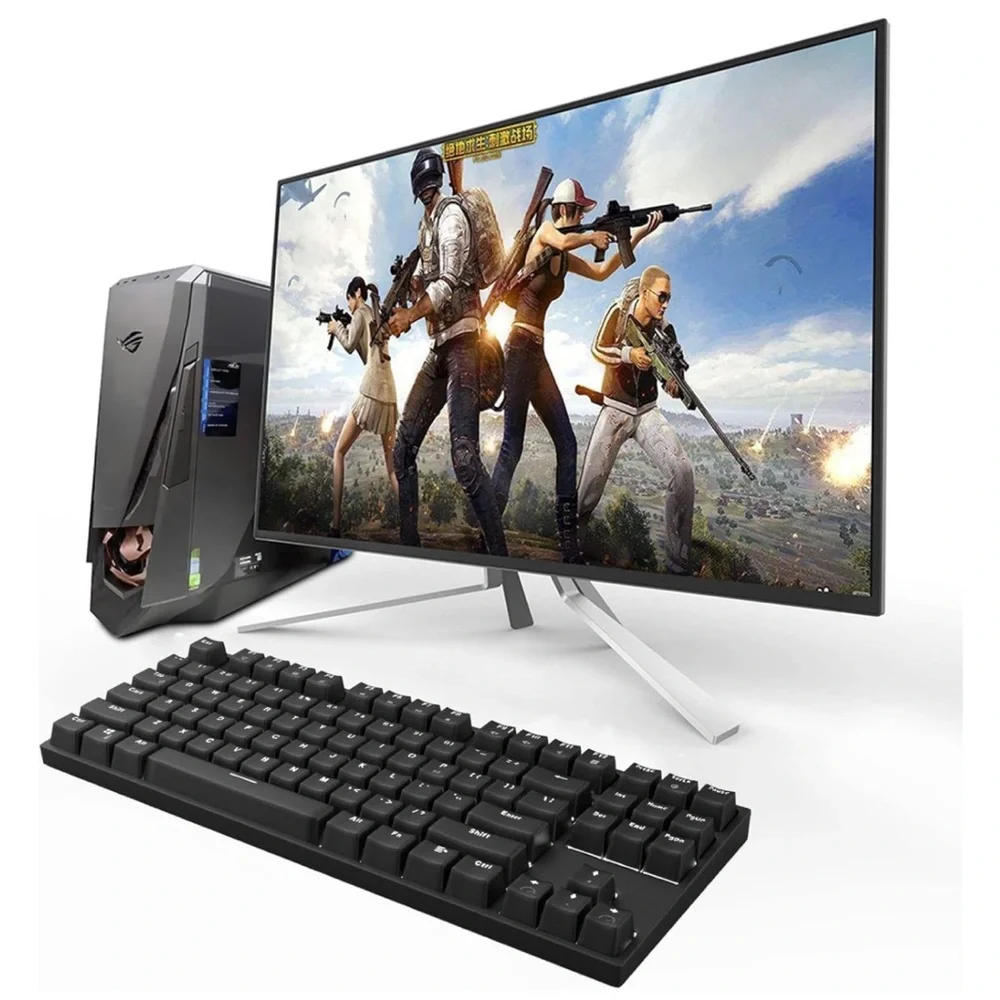RK ROYAL‎ KLUDGE RK987 MechanicalGaming Keyboard 87 Keys White LED Backlight